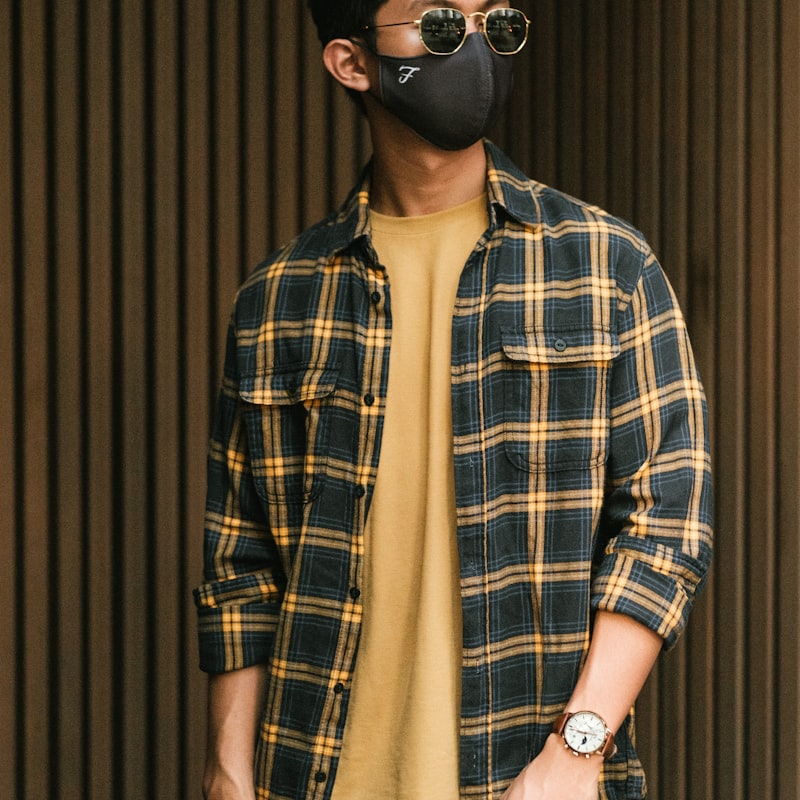 Mens Check Shirt - Autumn